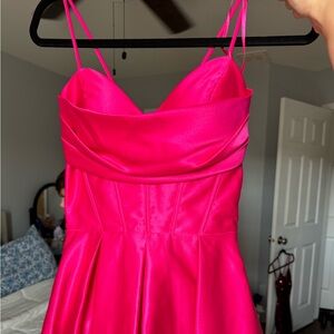 Pink formal dress